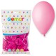 090611 BALONY G90 100 SZT. RÓŻOWE PASTELOWE 10" GODAN
