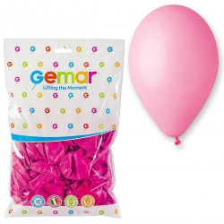 091311 BALONY 100 szt. PASTELOWE CIEMNOZIELONE GODAN