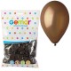 091311 BALONY 100 szt. PASTELOWE CIEMNOZIELONE GODAN