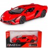 AUTO METALOWE Z NAPĘDEM LAMBORGHINI SIAN CZERWONE MODEL 1:34 DAFFI 118966