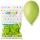 091113 BALONY G90 100 SZT. ZIELONE PISTACJOWE PASTELOWE 10" GODAN