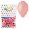 097313 BALONY G90 100 SZT. JASNORÓŻOWE MAKARONIKI DELIKATNE PASTELOWE 10" GODAN