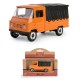 AUTO METALOWE PRL ŻUK Z PLANDEKĄ BRĄZOWY MODEL 1:43 DAFFI 115460