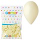 095913 BALONY G90 100 SZT. KOŚĆ SŁONIOWA MAKARONIKI DELIKATNE PASTELOWE 10" GODAN