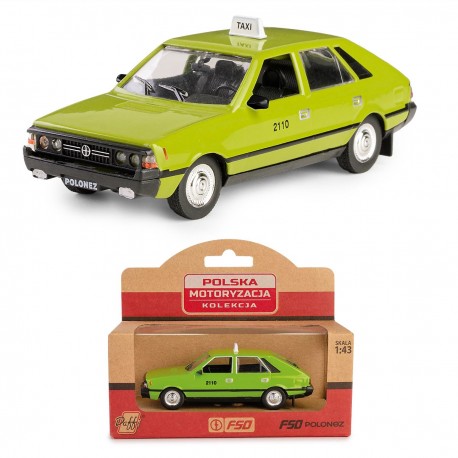 AUTO METALOWE PRL FSO POLONEZ TAXI ZIELONY MODEL 1:43 DAFFI 115842