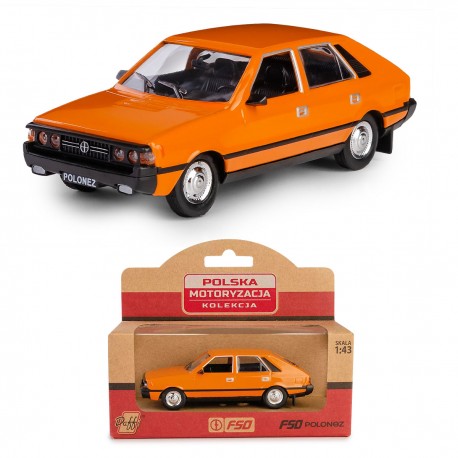 AUTO METALOWE PRL FSO POLONEZ POMARAŃCZOWY MODEL 1:43 DAFFI 115828