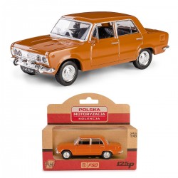 AUTO METALOWE PRL FIAT 125p BRĄZOWY DUŻY FIAT MODEL 1:43 DAFFI 115880