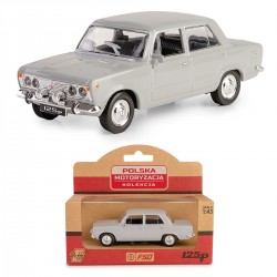 AUTO METALOWE PRL FIAT 125p POPIELATY DUŻY FIAT MODEL 1:43 DAFFI 115873