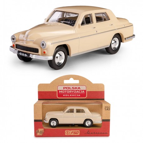 AUTO METALOWE PRL WARSZAWA 223 BEŻOWY MODEL 1:43 DAFFI 115644