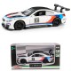 AUTO METALOWE Z NAPĘDEM BMW M6 GT3 BIAŁY MODEL 1:44 DAFFI 133143