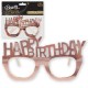 131024 OKULARY PAPIEROWE HAPPY BIRTHDAY 4SZT GODAN