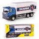 AUTO METALOWE CIĘŻARÓWKA SCANIA P-SERIES NIEBIESKI 1:64 DAFFI 113510