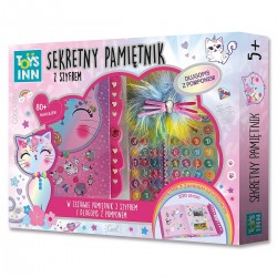 298158 STNUX PAMIĘTNIK Z SZYFREM KOTEK