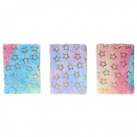 583450 NOTES Z PLUSZOWĄ OKŁADKĄ GWIAZDKI MIX ADAR