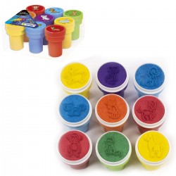 KIDEA 079421 STEMPELKI OZDOBNE ZWIERZĘTA 9 szt. PIECZĄTKI