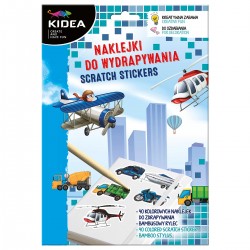 KIDEA 099139 NAKLEJKI DO WYDRAPYWANIA POJAZDY