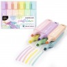 KIDEA 080182 ZAKREŚLACZE PASTELOWE 6 KOLORÓW