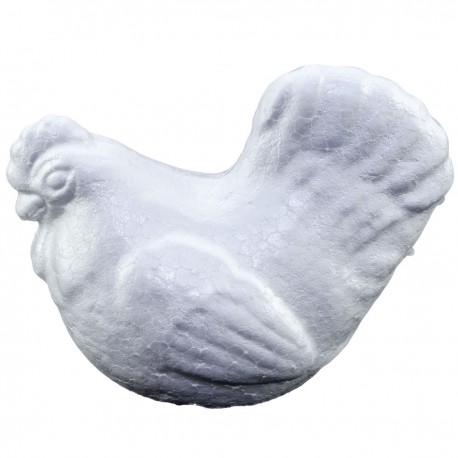 808844 STYROPIANOWA KURKA 10 cm KOGUT 4 szt. WIELKANOC BREWIS