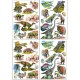 704622 NAKLEJKI 3D MIX DINOZAURY BREWIS