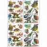 704622 NAKLEJKI 3D MIX DINOZAURY BREWIS