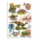 704622 NAKLEJKI 3D MIX DINOZAURY BREWIS