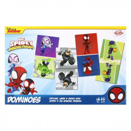 870316 GRA SHUFFLE SPIDEY DOMINO CARTAMUNDI