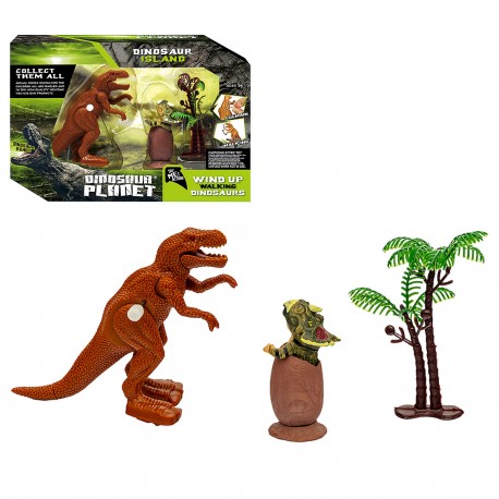 840358 DINOZAUR CHODZĄCY NAKRĘCANY PEGAZ