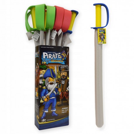787446 MIECZ SZABLA PIRATA MIĘKKI PIANKOWY BIGTOYS