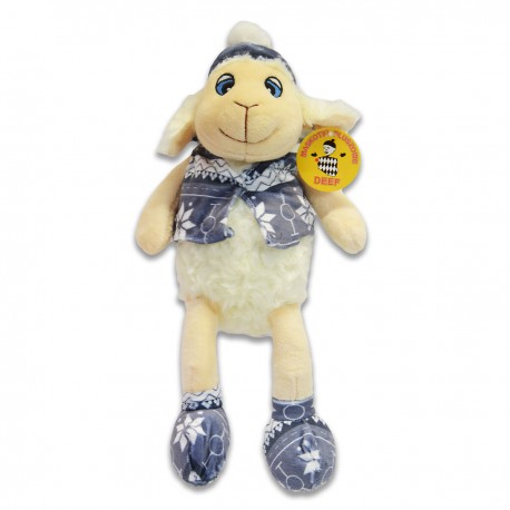 222839 DF OWIECZKA W KOSZULCE I CZAPCE 30 CM