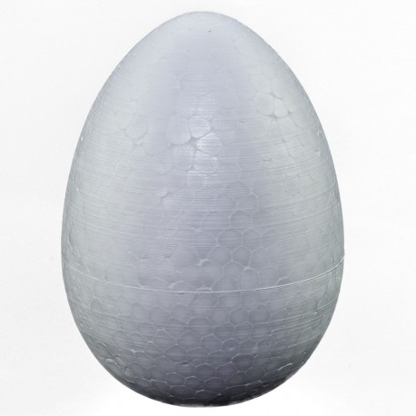 802828 STYROPIANOWE JAJKO 12 sztuk WIELKANOCNE 9 cm WIELKANOC BREWIS