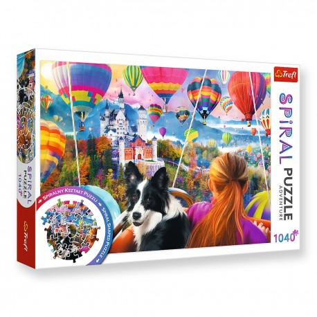 40018 TREFL PUZZLE 1040 EL. SPIRAL FESTIWAL BALONÓW