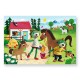 50031 TREFL PUZZLE 60 el. XXLTREFLIKI W STADLINIE KONI