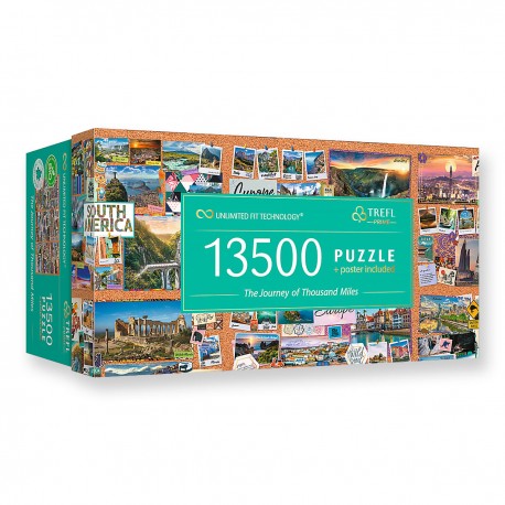 81025 TREFL PUZZLE 135000 EL. PRIME THE JOURNEY OF THOUSAND MILES