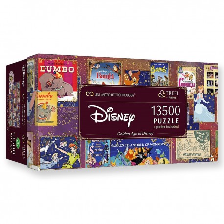 81025 TREFL PUZZLE 135000 EL. PRIME GOLDEN AGE OF DISNEY