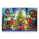 16459 TREFL PUZZLE 100 EL. RODZINA TREFLIKÓW ZIMOWE TREFLIKI