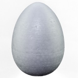 802828 STYROPIANOWE JAJKO 12 sztuk WIELKANOCNE 9 cm WIELKANOC BREWIS