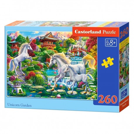 027590 CASTORLAND PUZZLE 260 EL OGRÓD JEDNOROŻCÓW