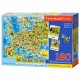 000227 CASTORLAND PUZZLE MAPA EUROPY