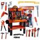 016320 ZESTAW NARZĘDZI WARSZTAT BRICOLAGE&TOOL F.H. TOYS