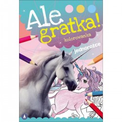 077056 KOLOROWANKA ALE GRATKA! JEDNOROŻCE