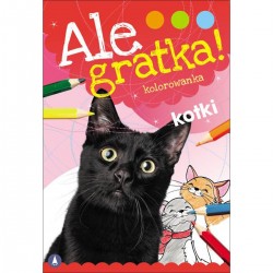 077001 KOLOROWANKA ALE GRATKA! KOTKI