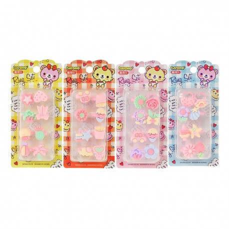 559370 PIERŚCIONKI OZDOBY NA RECE 8szt. ADAR