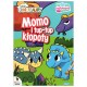 820850 MSZ KOLOROWANKA LUBIĘ DINOZAURY MOMO I TUP-TUP KŁOPOTY - WODĄ MALOWANE