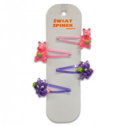 460111 OZDOBA DO WŁOSÓW SPINKI MIX WZORÓW i KOLORÓW