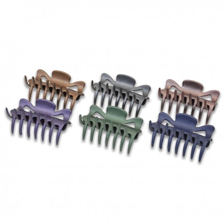 460057 OZDOBA DO WŁOSÓW SPINKA KLAMRA PAZUR MIX KOLORÓW