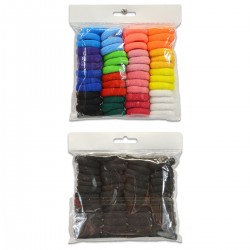 460066 OZDOBA DO WŁOSÓW GUMKI MIX KOLORÓW 50 szt.