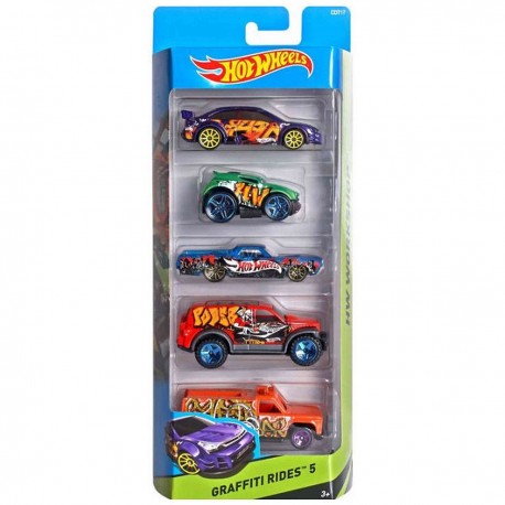 018060 HOT WHEELS 5-PACK AUTKA METALOWE