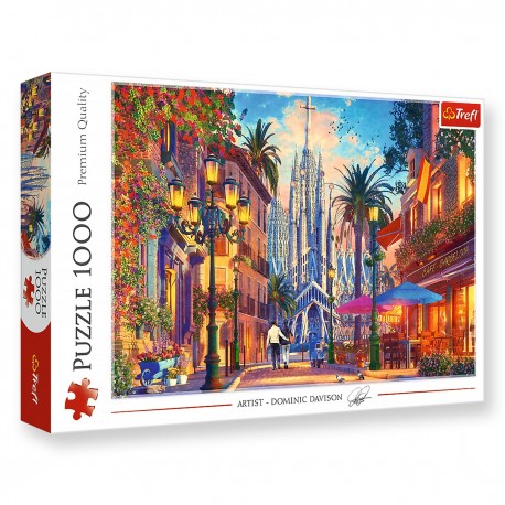 10793 TREFL PUZZLE 1000 el. BARCELONA HISZPANIA