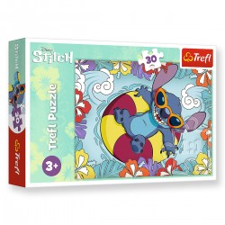 18305 TREFL PUZZLE 30 el. LILO&STITCH NA WAKACJACH