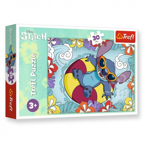 18305 TREFL PUZZLE 30 el. LILO&STITCH NA WAKACJACH